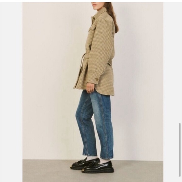 Sandro Wool Coat NWOT - Picture 2 of 10